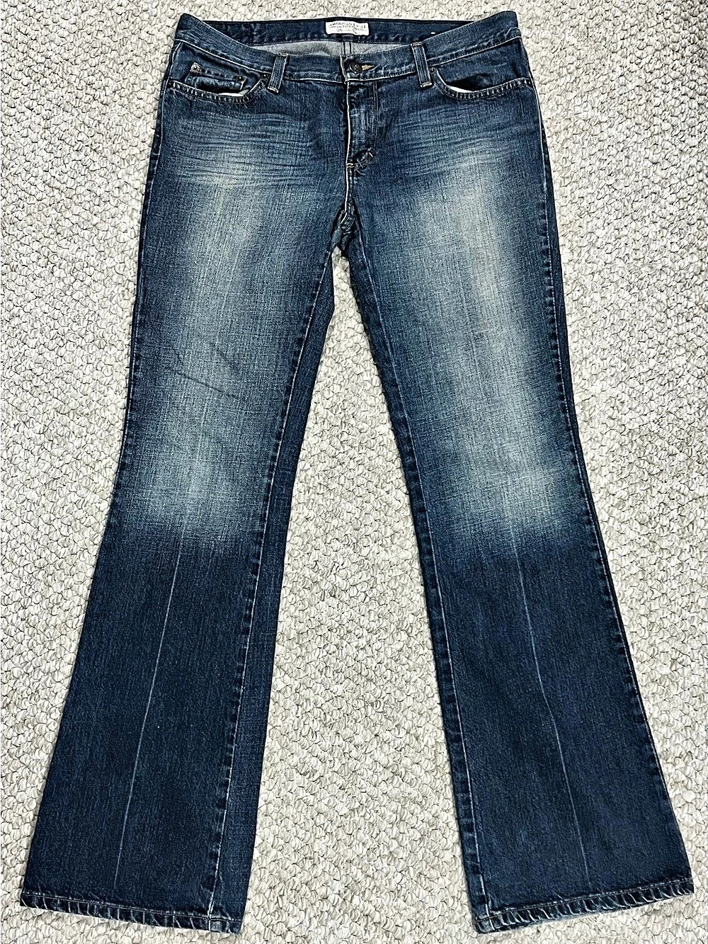 American Eagle Outfitters Women's Blue Jeans, Size 8 Hipster Fit